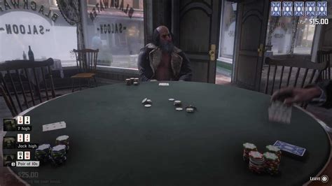 red dead online poker